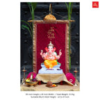 Shahi Lakhota Style Eco-Friendly DIY Ganpati Makhar